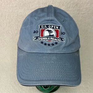 US Open Pebble Beach 2010 Cap Golf Hat-USGA Member-Gray-Men’s Adjustable-Casual